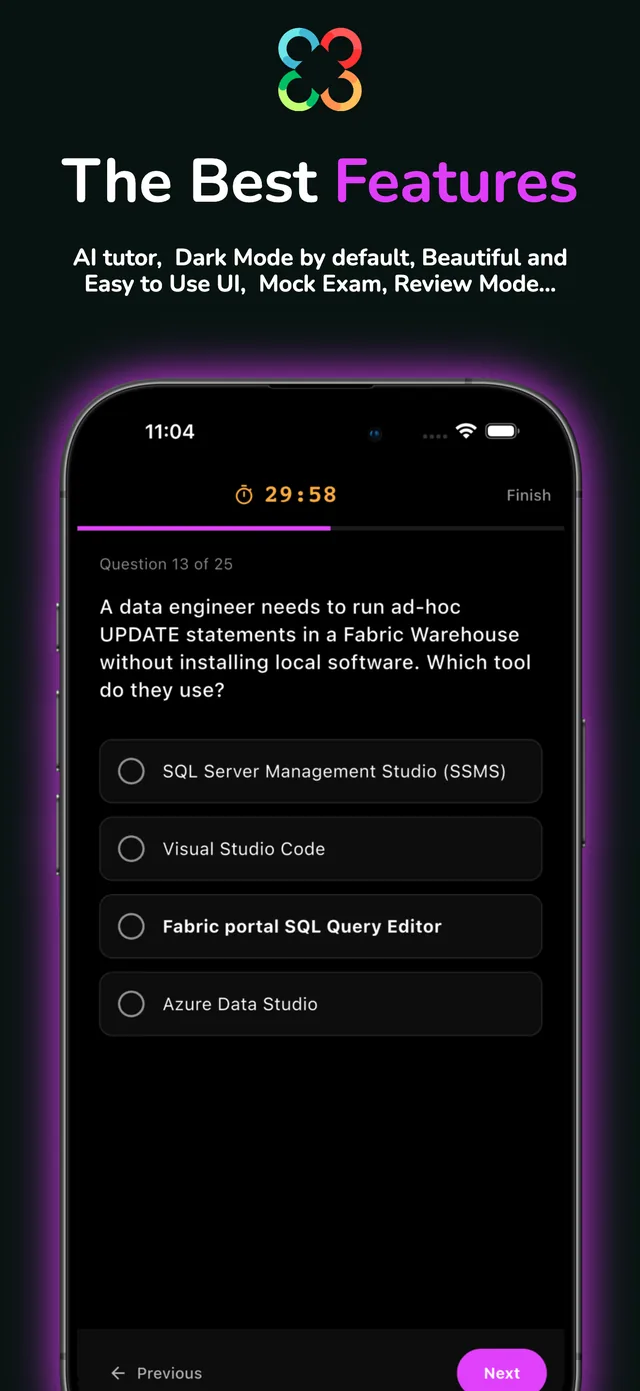 DP-900 screenshot